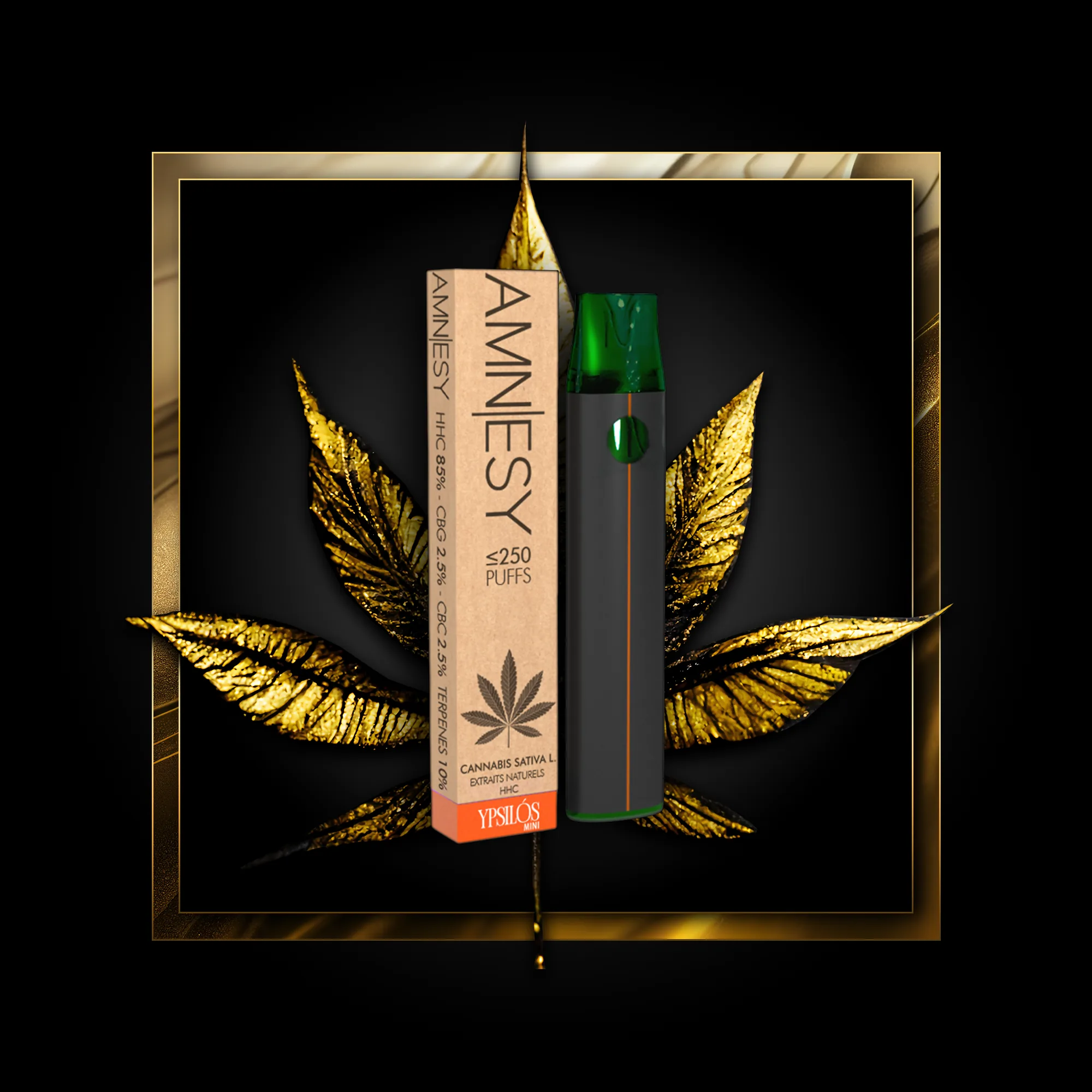 Amnesija (użu ta' darba) 250 puffs - 0.50 ml. HHC