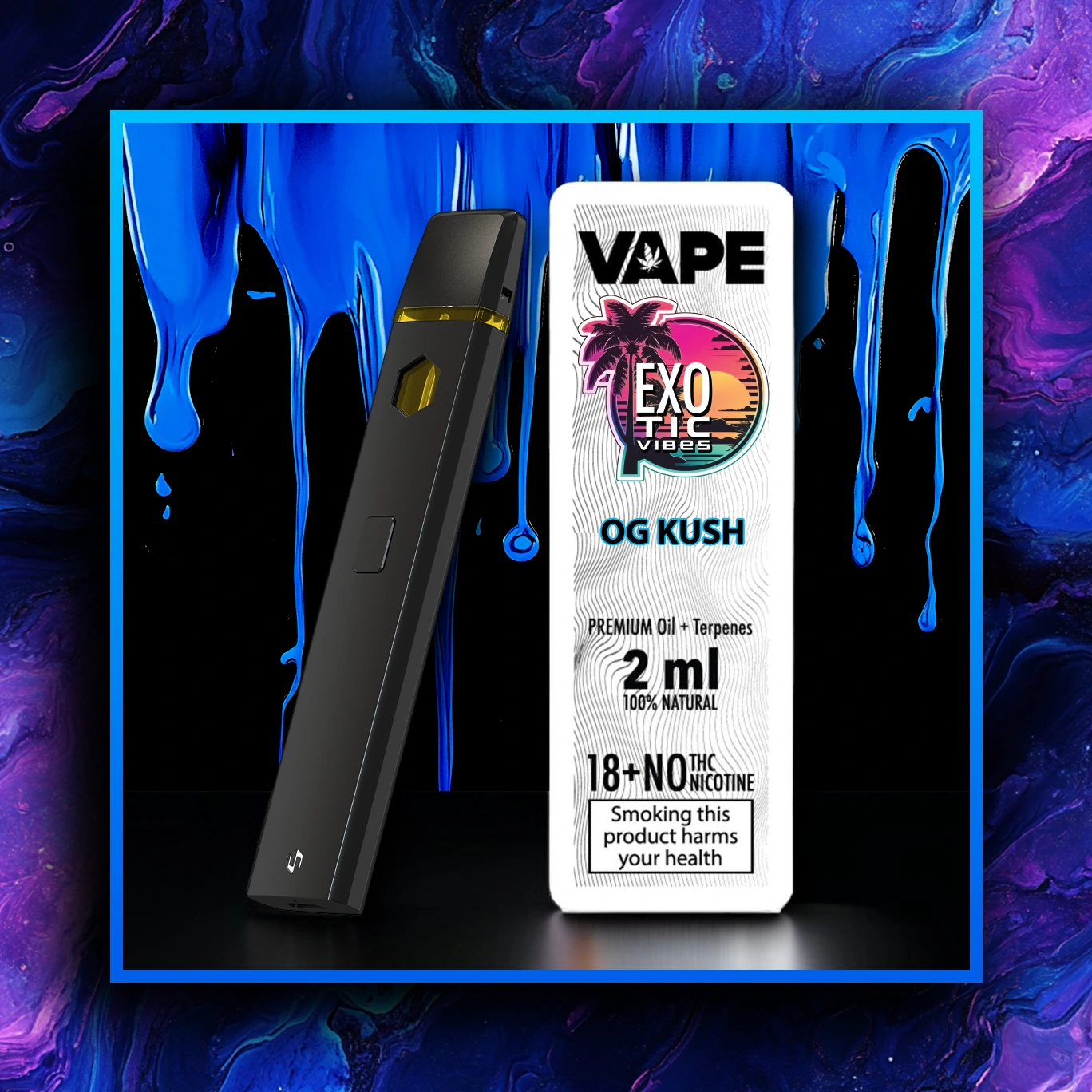 OG Kush H4CBD 2.0 - razza - 2.00 ml. H4CBD vape