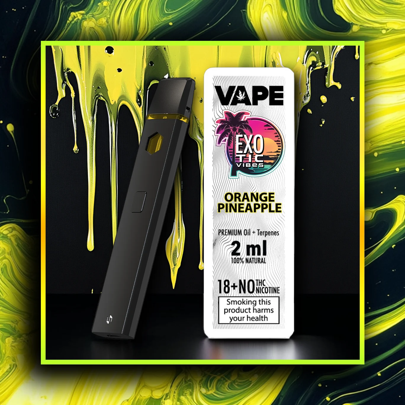 Orange Pineapple CB9 Vape premium - togħma - 2.00 ml. CB9 vape