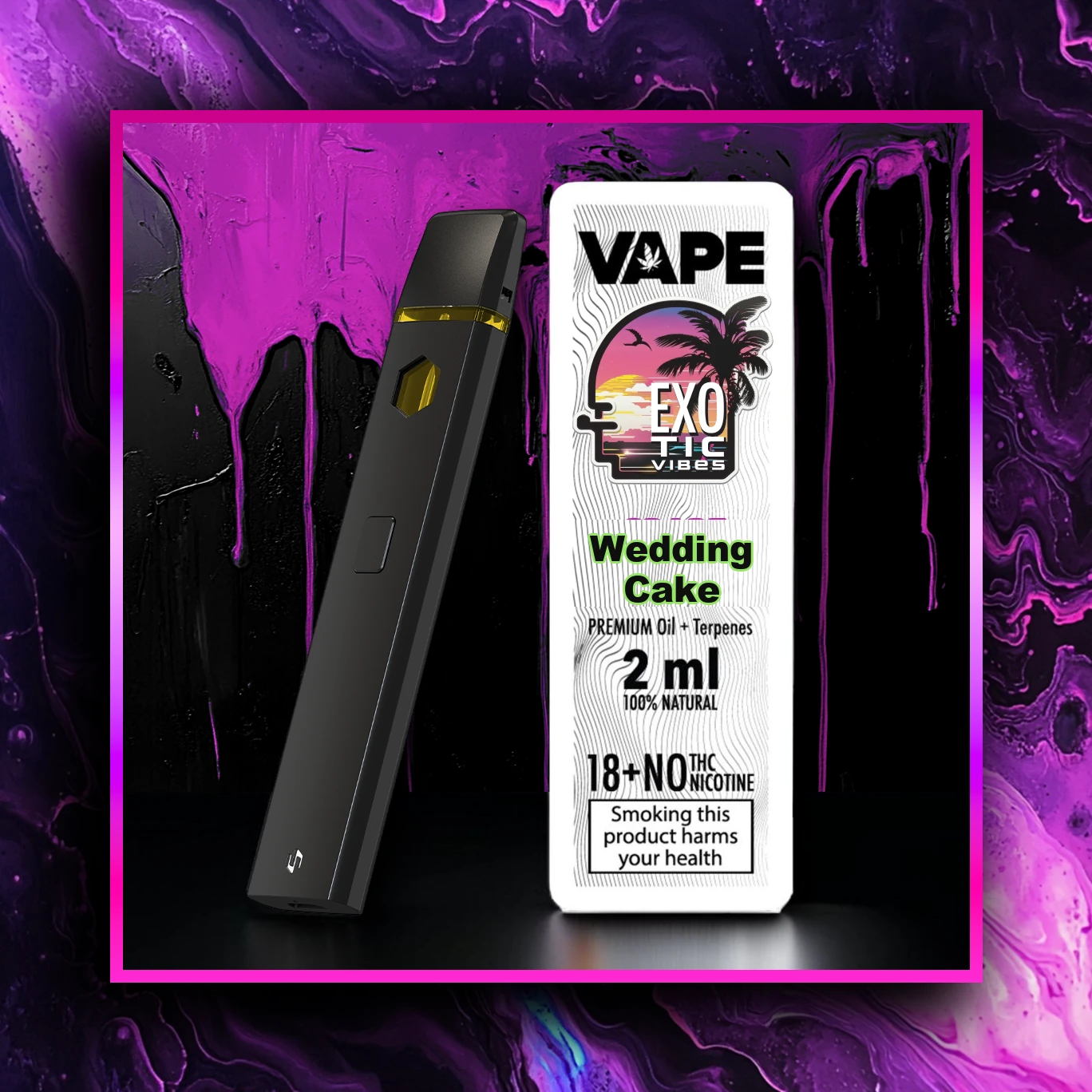 Wedding Cake HHC Premium Vape - 2.00 ml. HHC vape